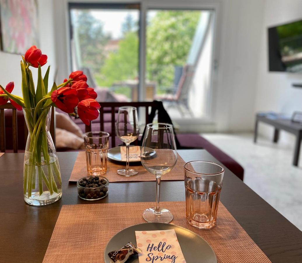 Lilie Appartement In Heviz Mit Tiefgarage, New And Modern Luaran gambar